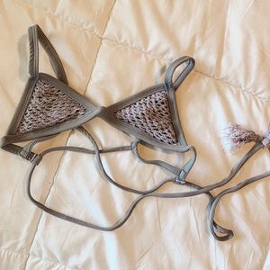 Posh Pua Lavender Bikini Top